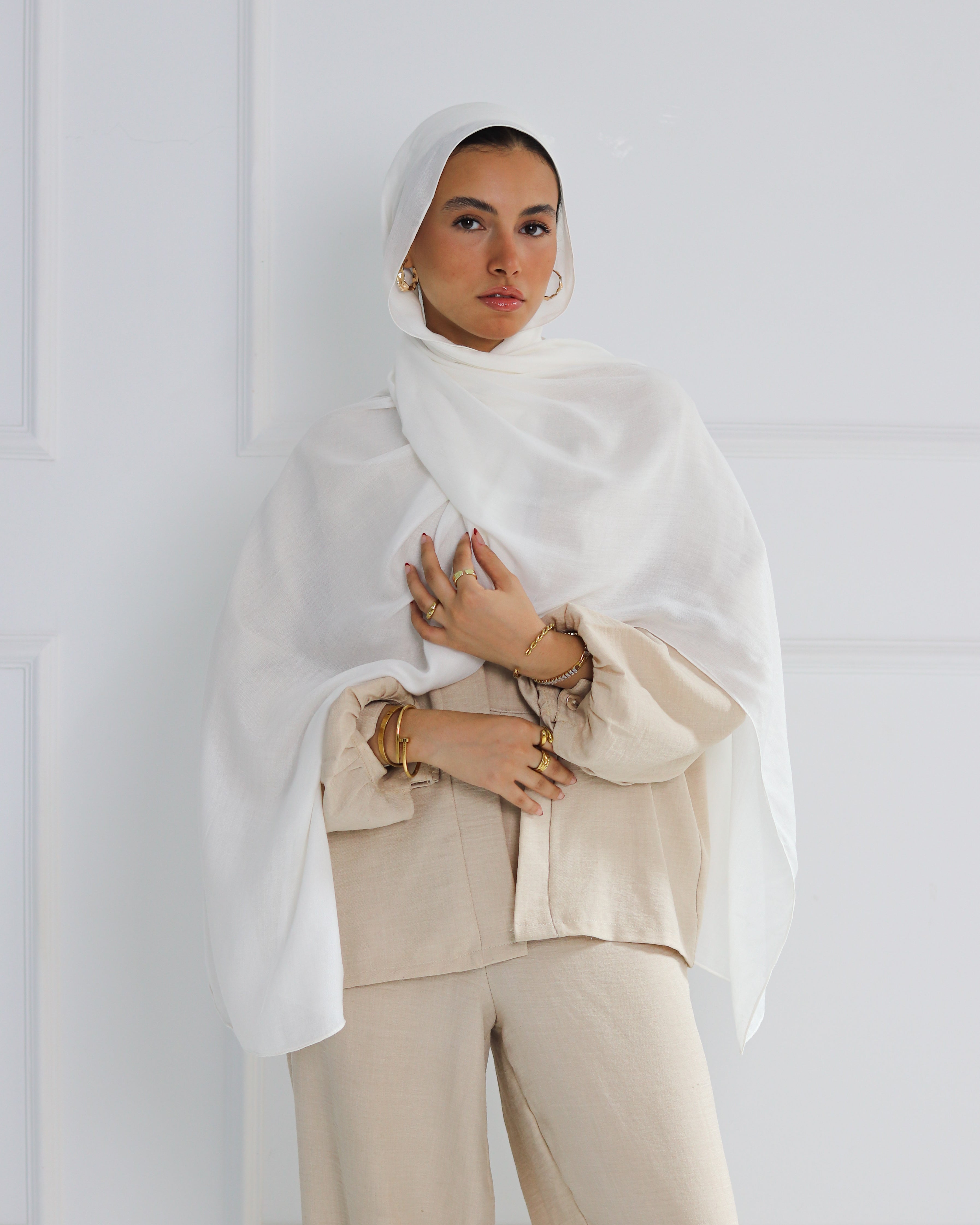 Plain Modal Hijab