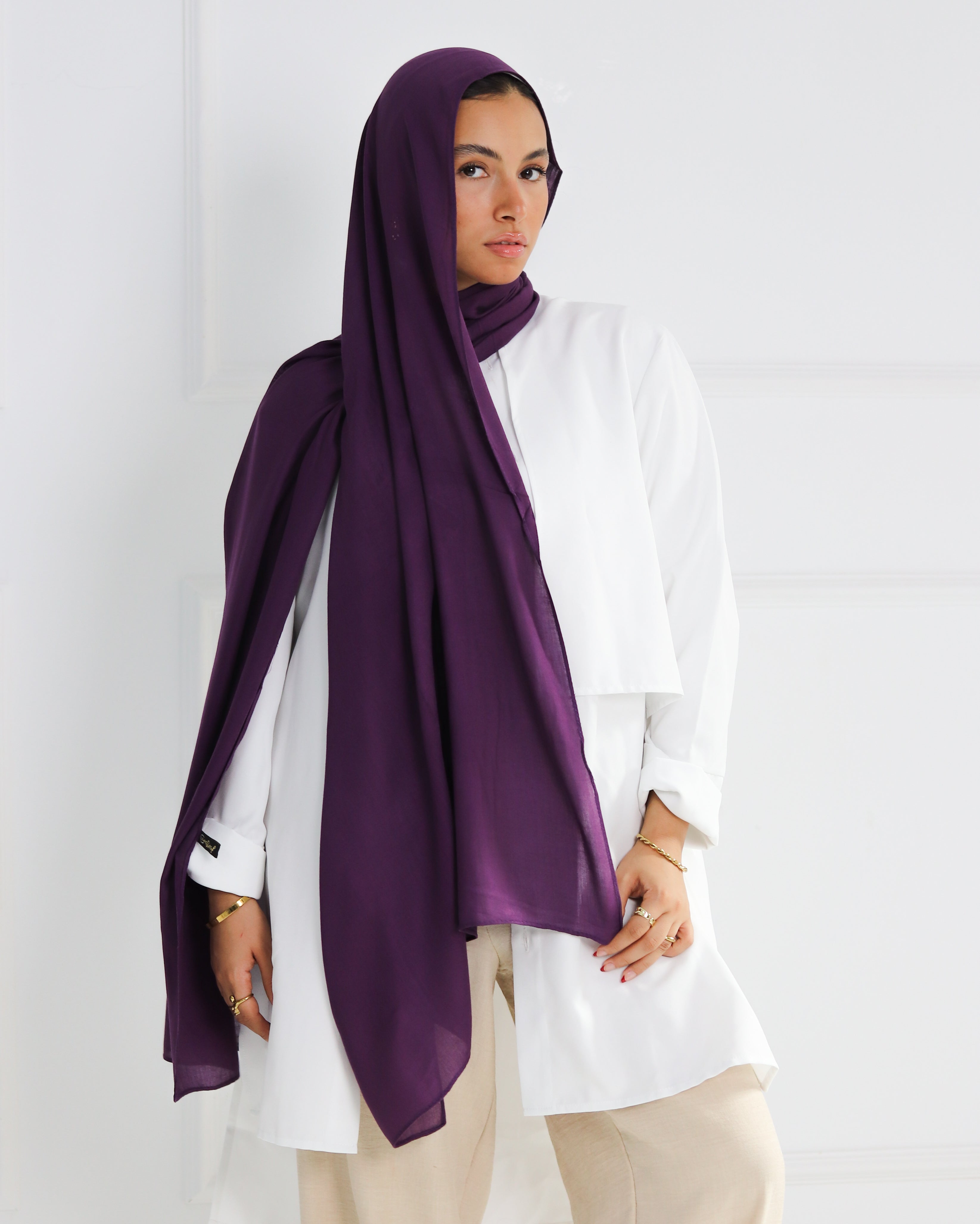 Plain Modal Hijab