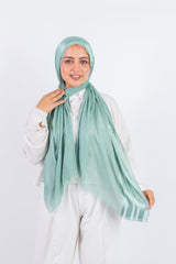 Line Satin Modal Scarf