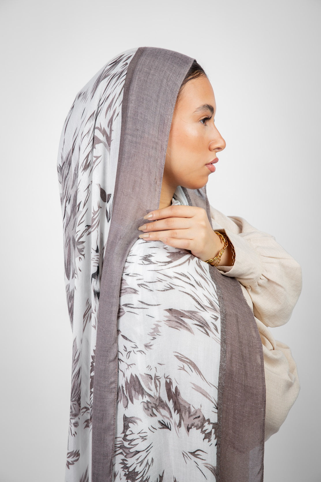 Feather Modal Scarf