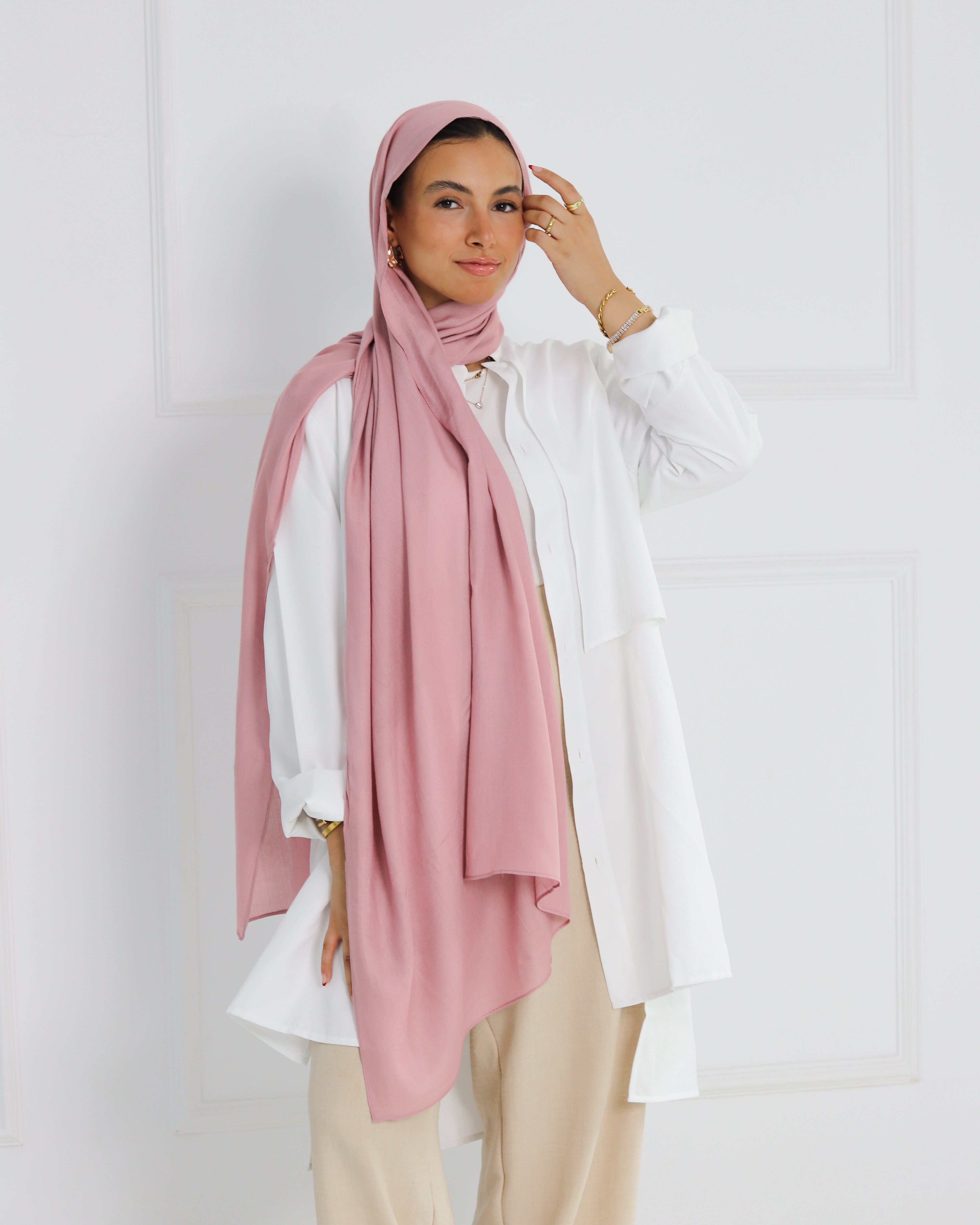 Plain Modal Hijab