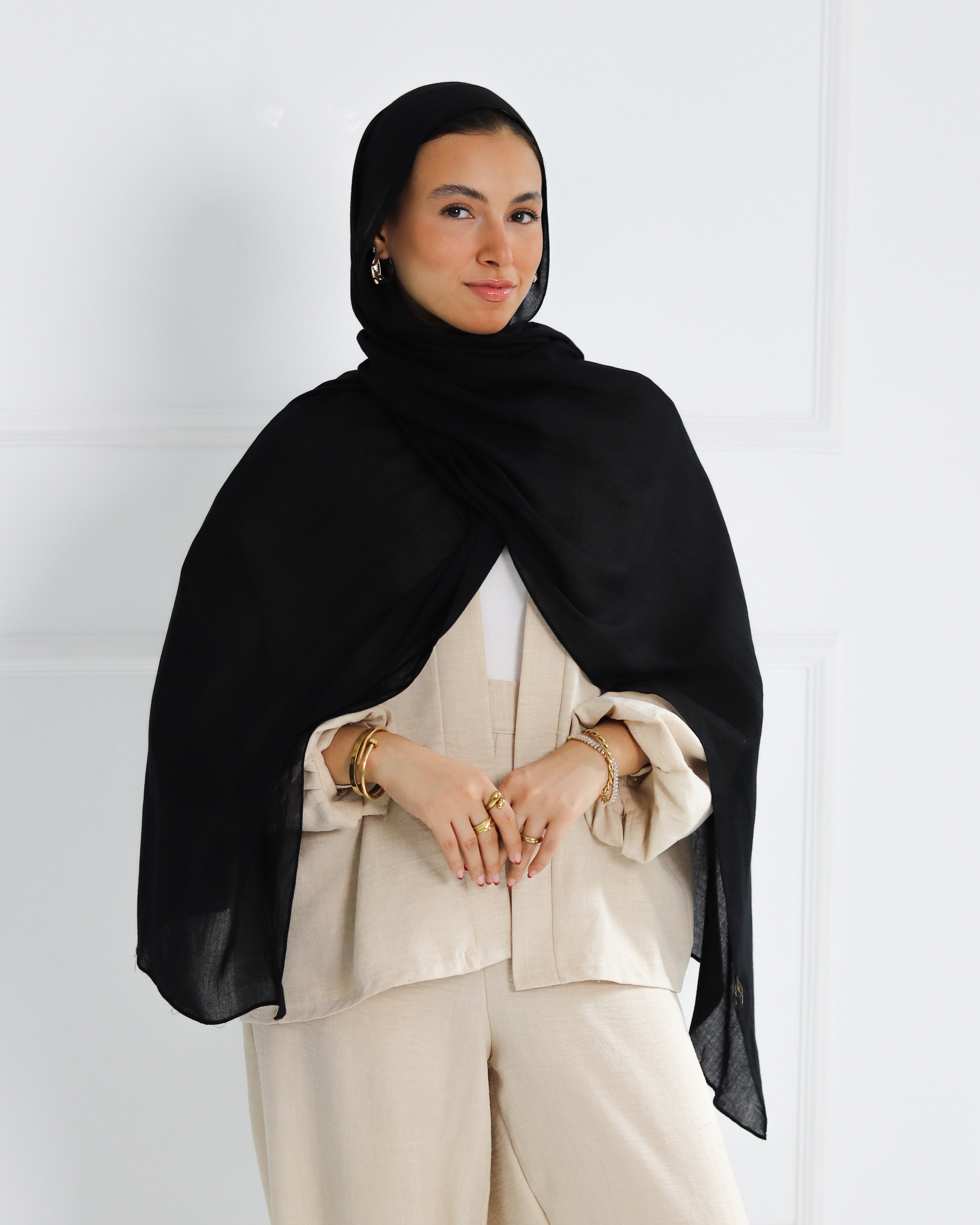 Plain Modal Hijab