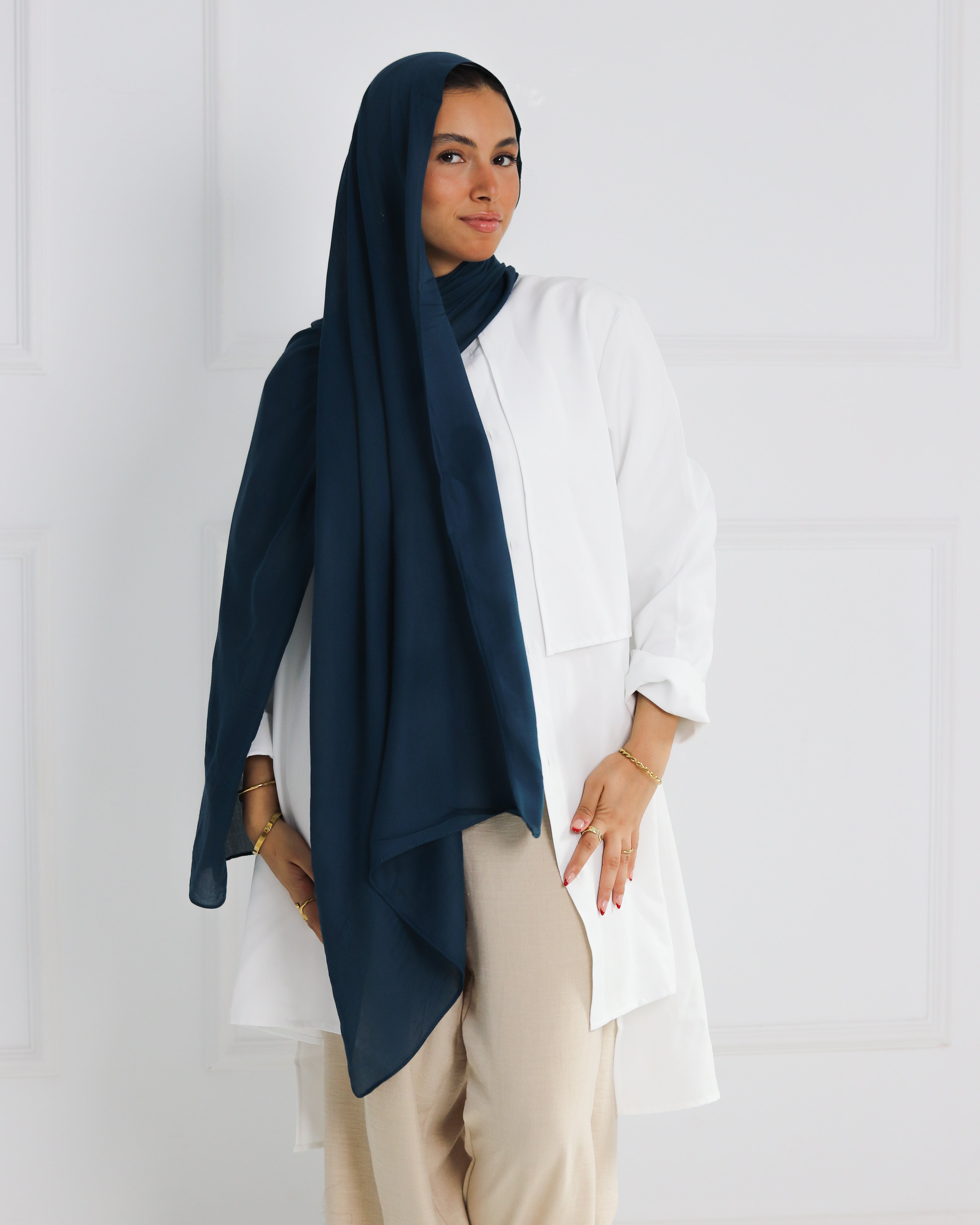 Plain Modal Hijab