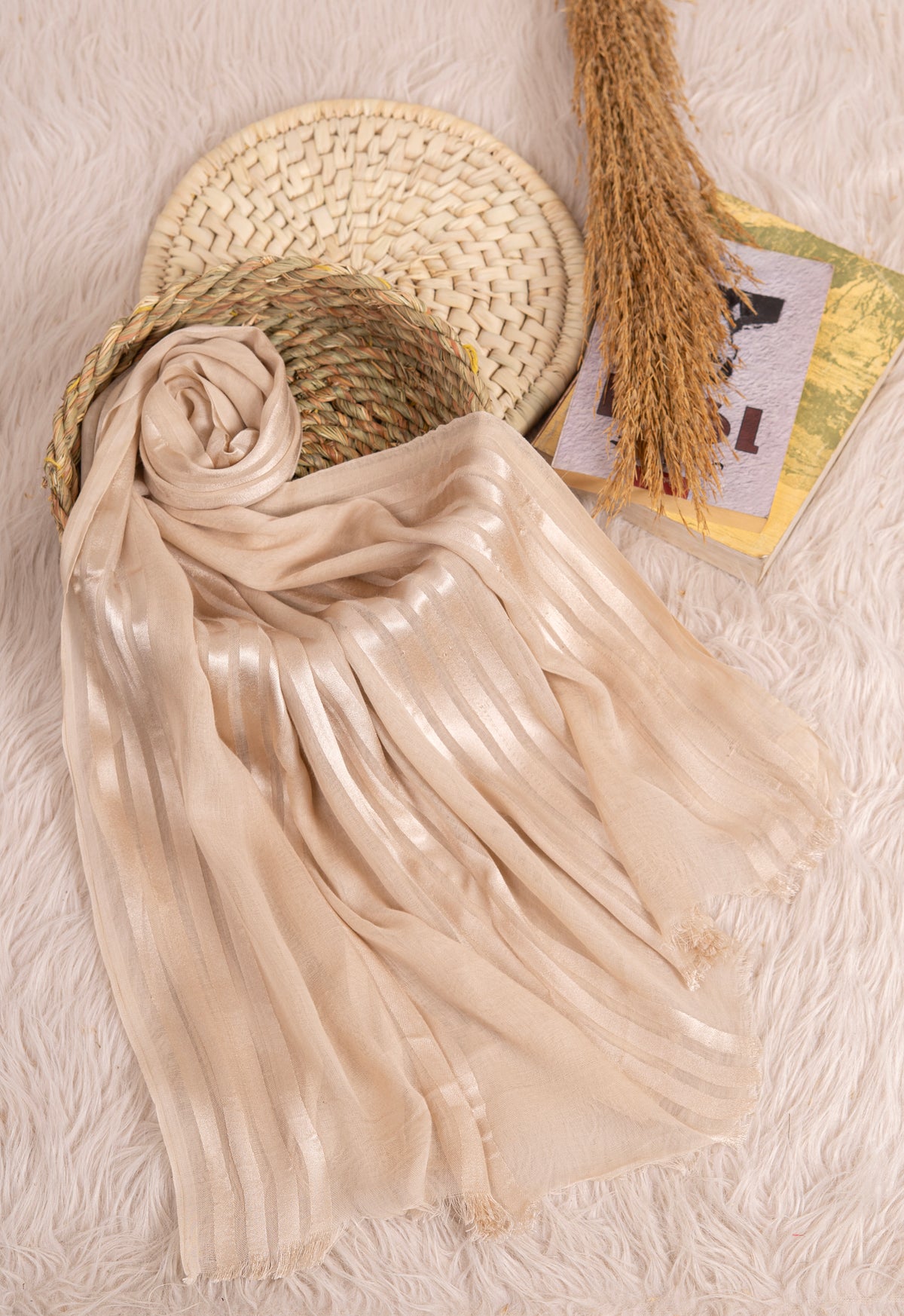 Cotton Satin Scarf