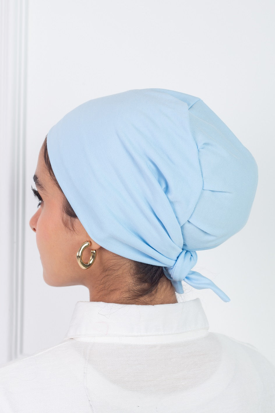 No Thread Bonnet With Ribbon