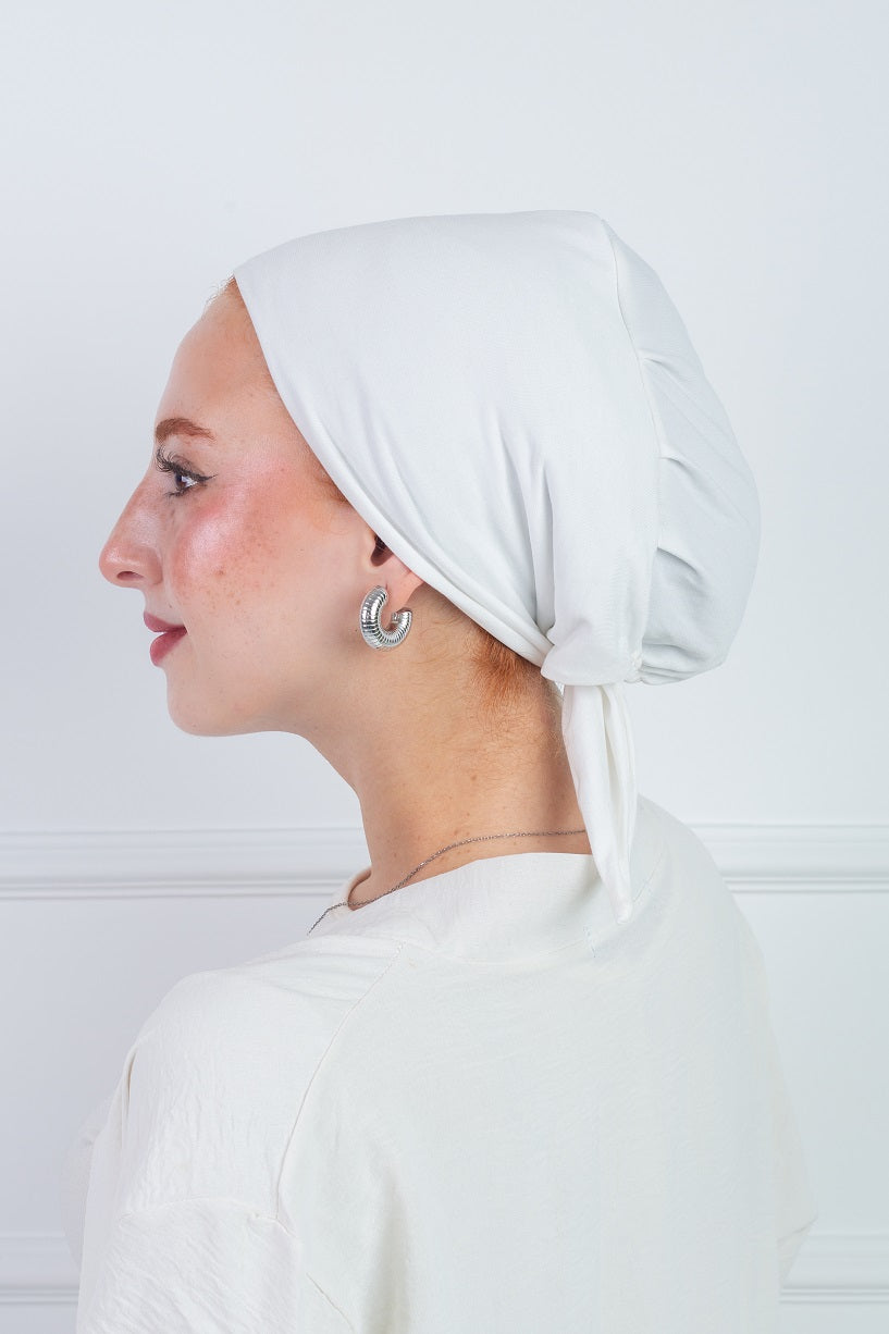 No Thread Bonnet With Ribbon