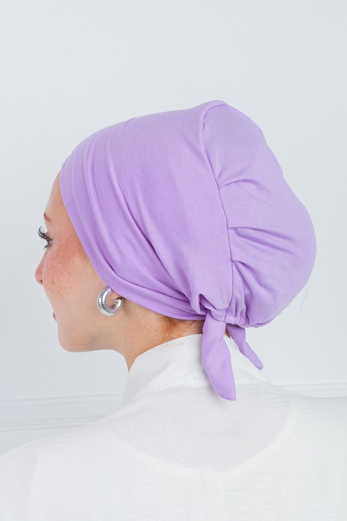 No Thread Bonnet With Ribbon