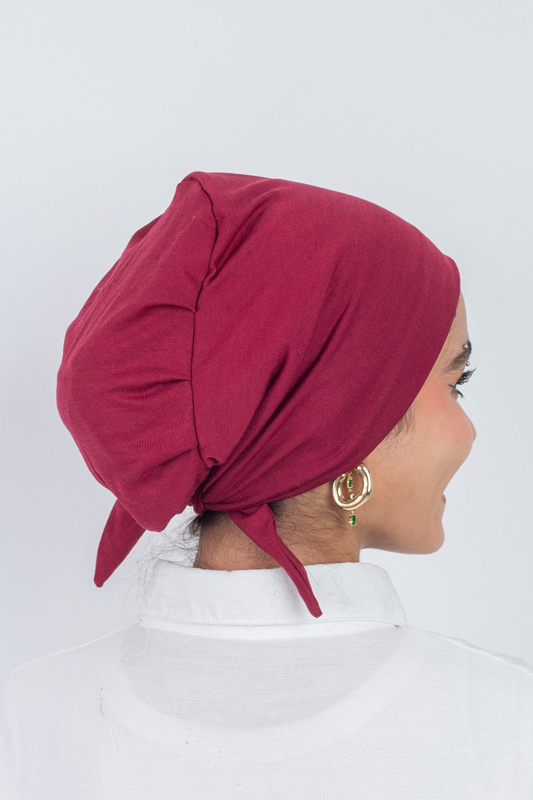 No Thread Bonnet With Ribbon