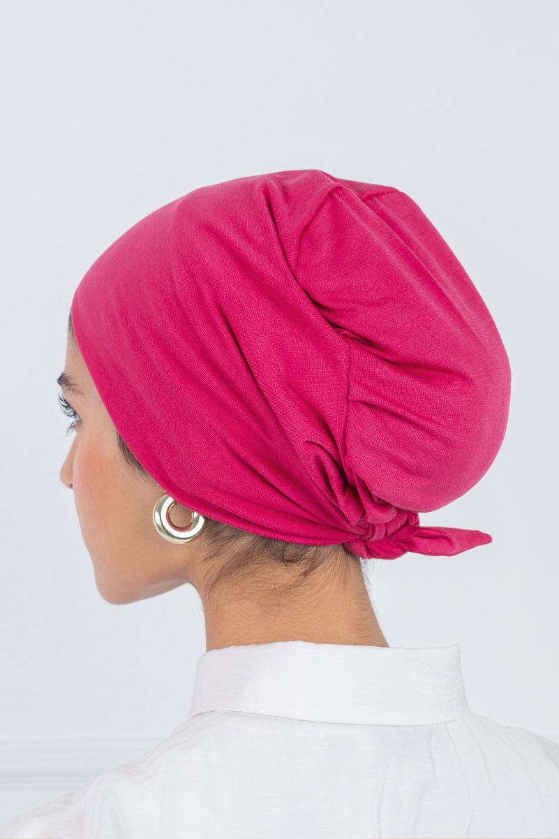 No Thread Bonnet With Ribbon