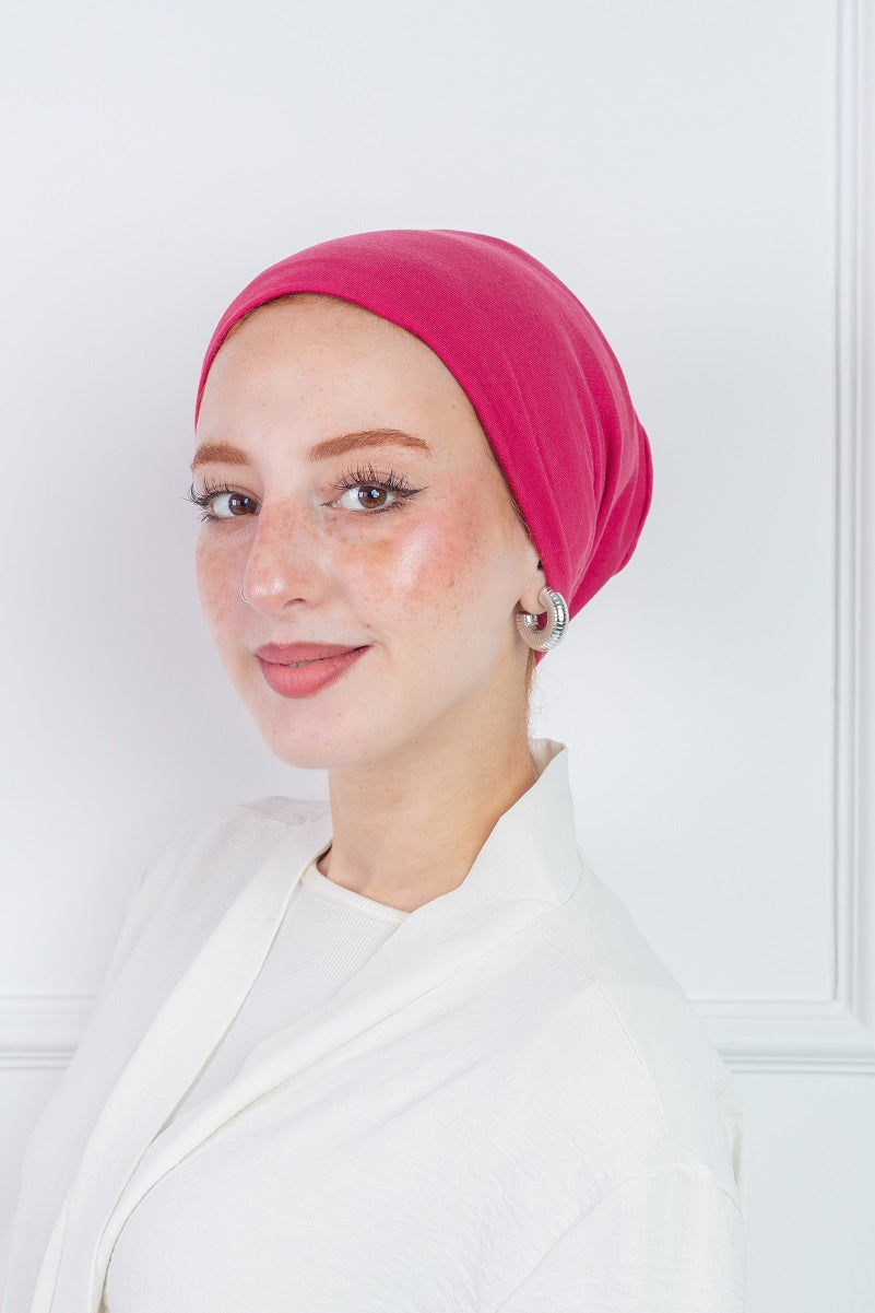 No Thread Bonnet - Fuchsia