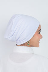 No Thread Bonnet - White