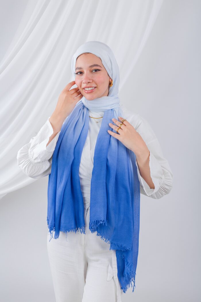 Gradient Cotton Scarf