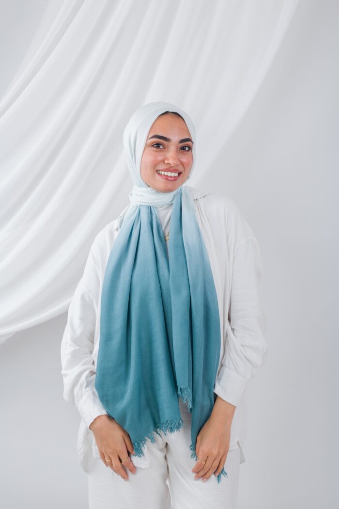 Gradient Cotton Scarf