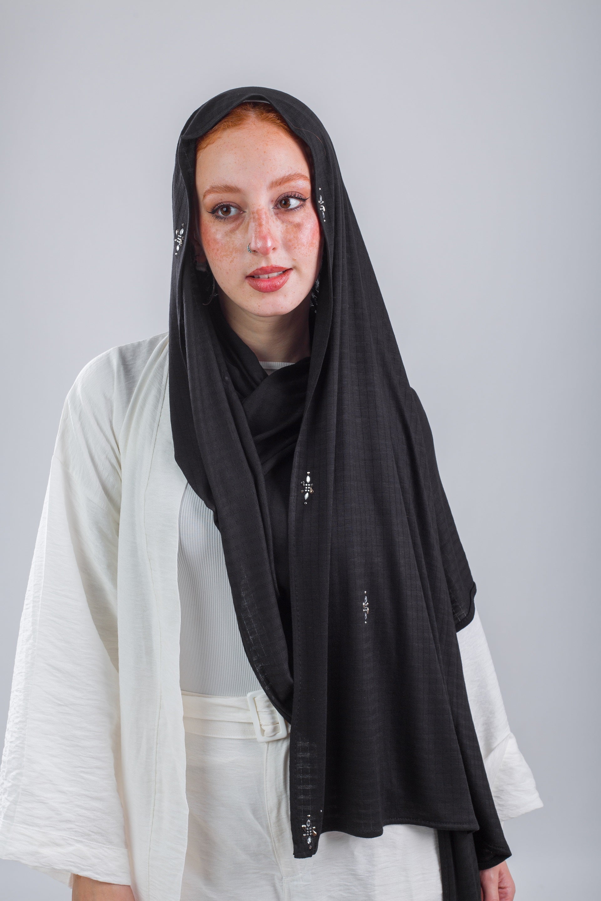 Basic Strass Kuwaiti Scarf