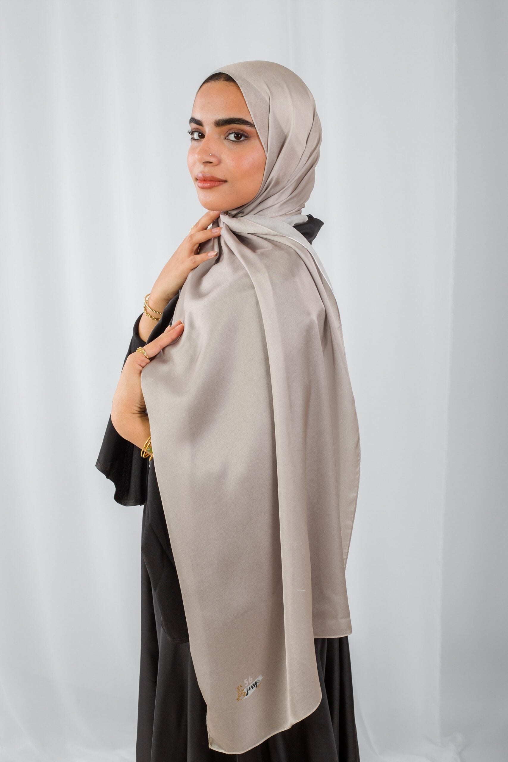 Plain Chiffon Silk Scarfs