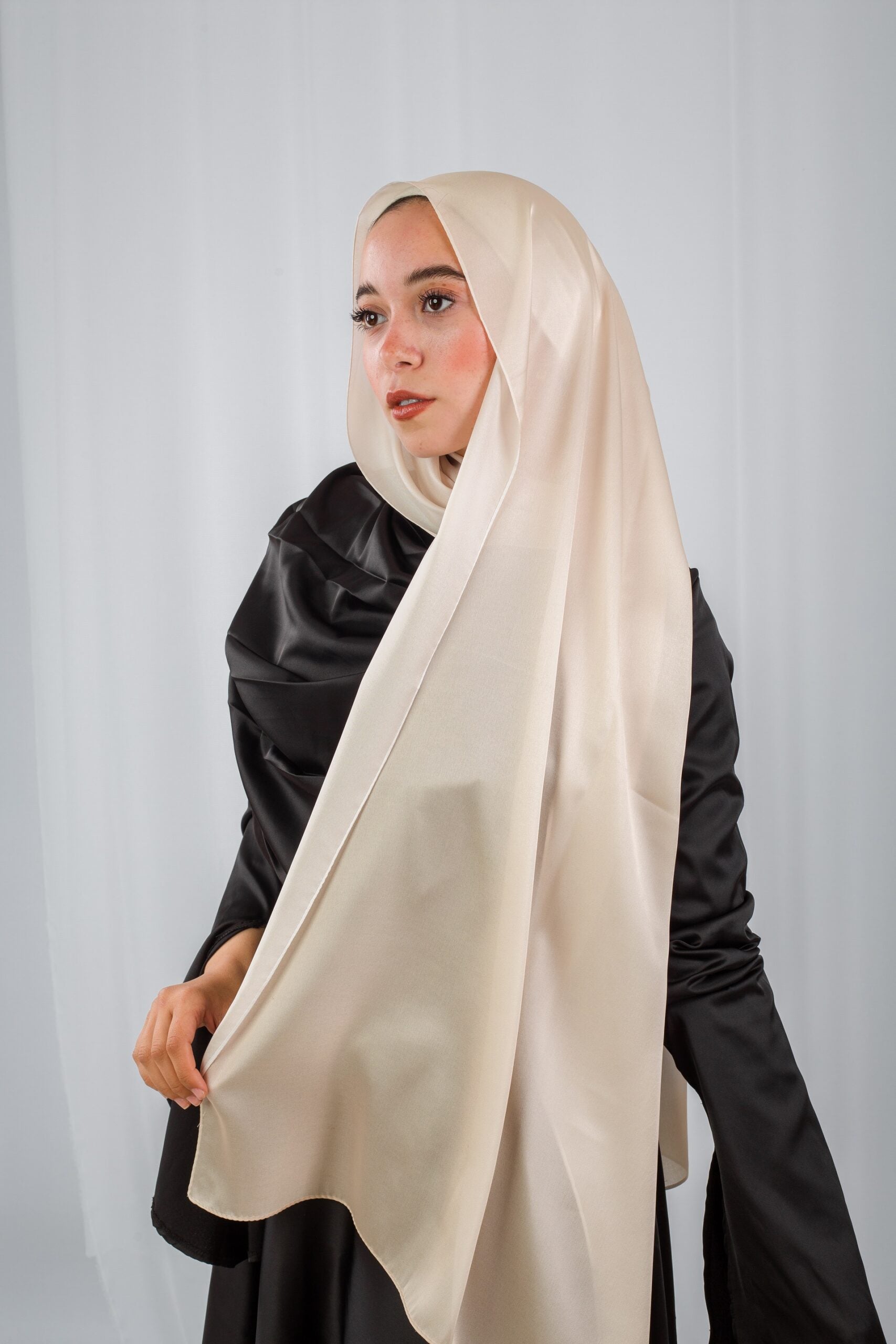 Plain Chiffon Silk Scarfs