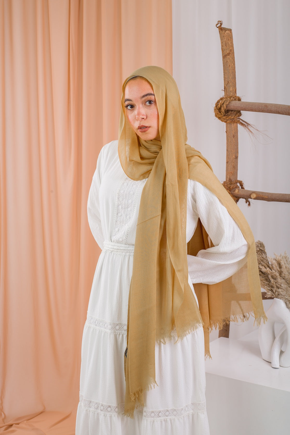 Breezy Linen Scarf