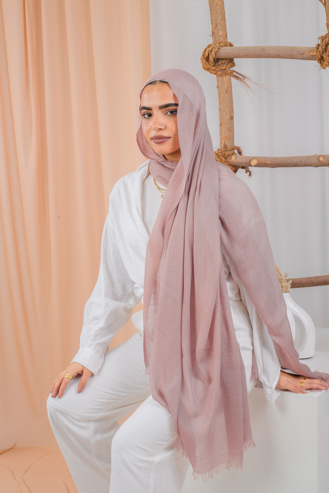 Breezy Linen Scarf