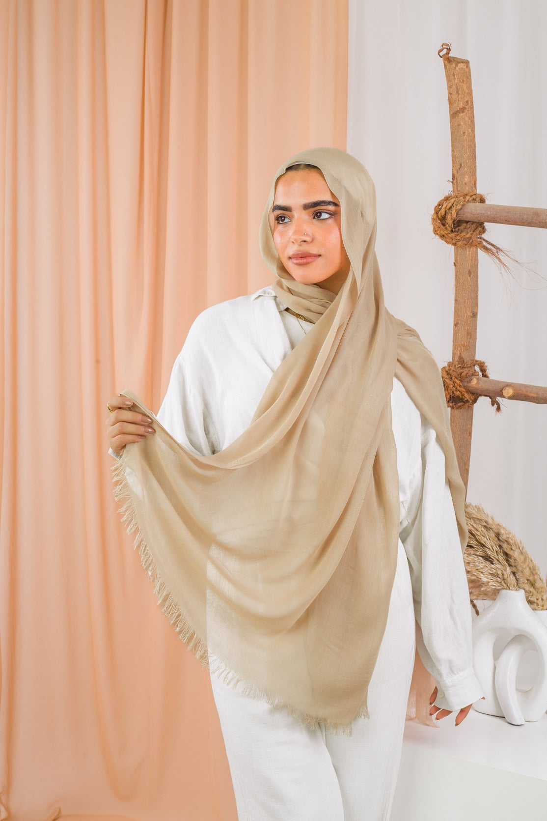 Breezy Linen Scarf