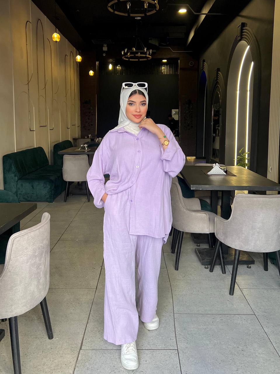 Lighty Set by Jessy – Simple cotton set, free size, lightweight and breathable