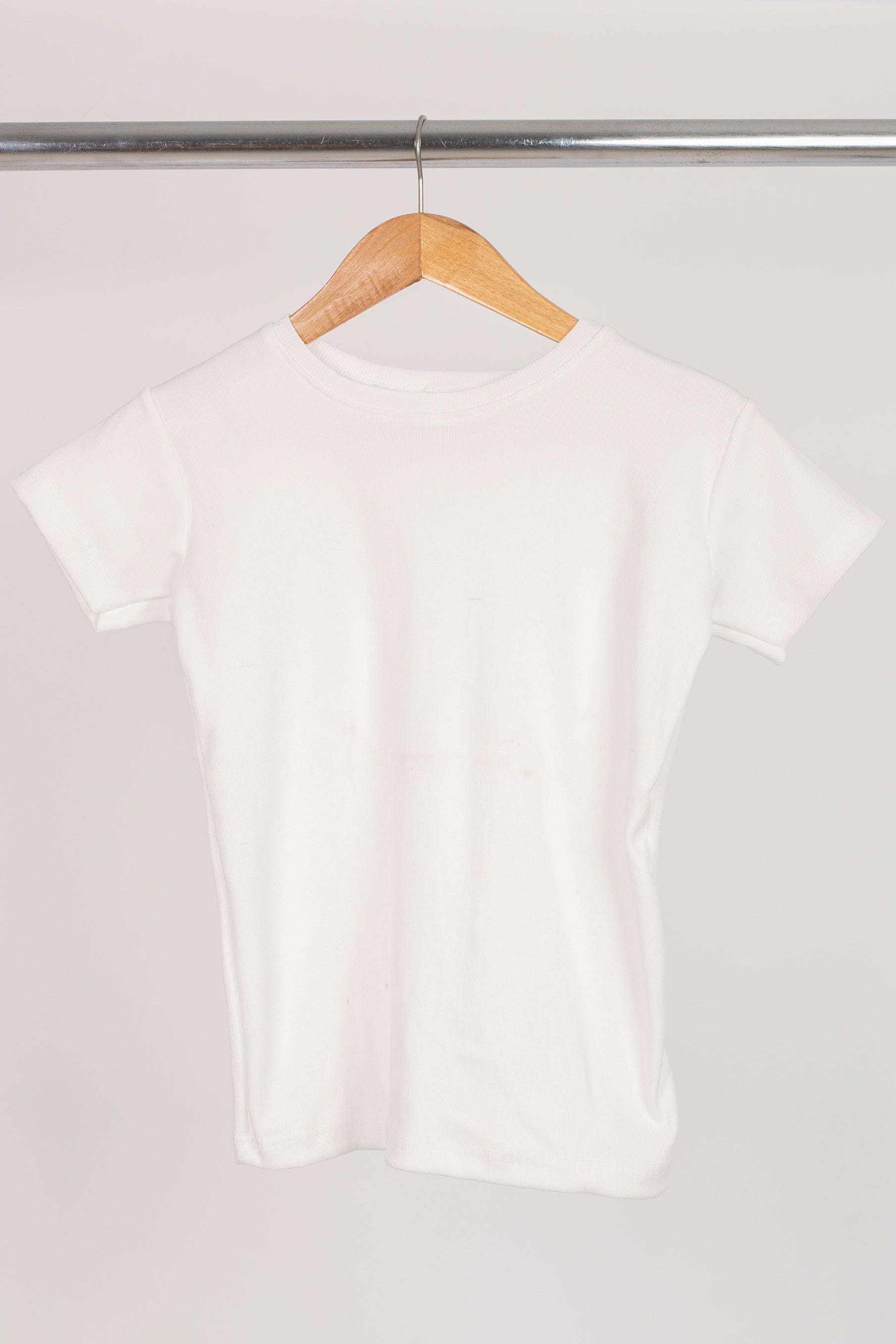Plain ribbed top