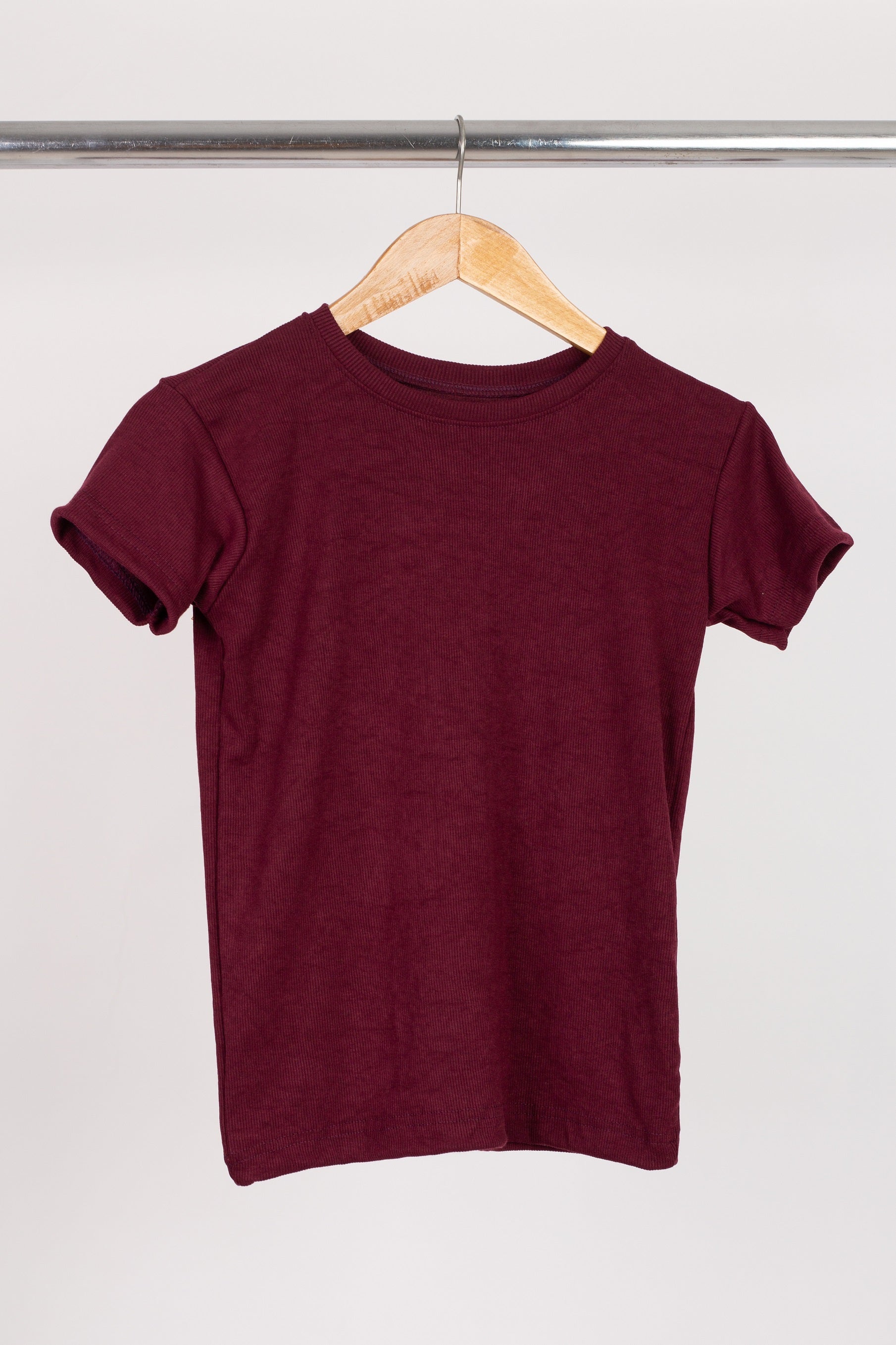 Plain ribbed top