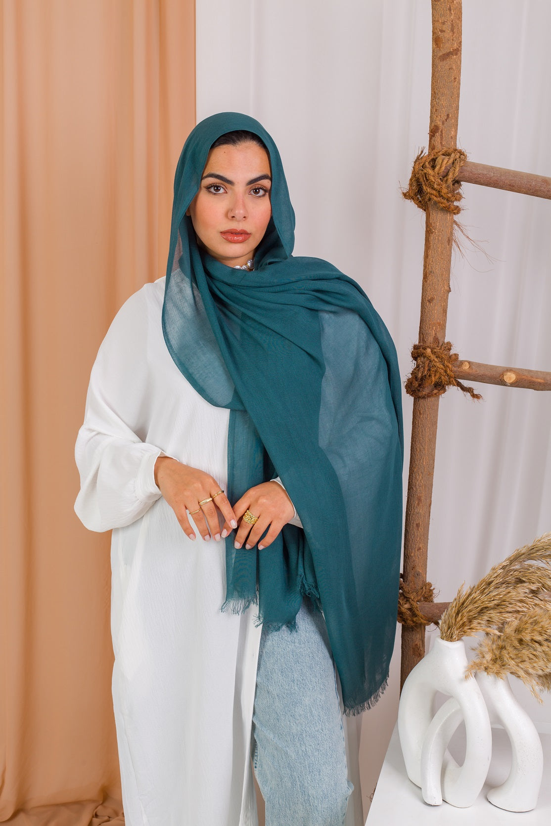 Breezy Linen Scarf