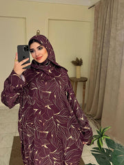 Islamic Prayer Isdal Viscose Isdal with lace detailing, anti-shrink, one-size fits up to 95 K