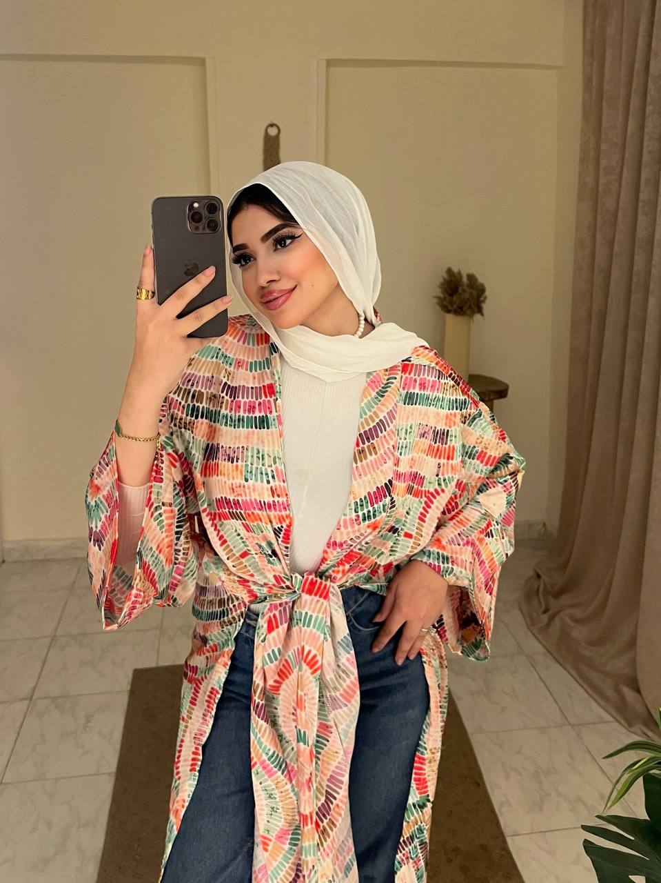 Short Printed Kimono _ 3
