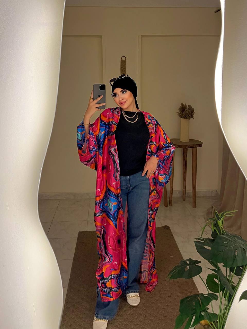 Long Printed Kimono _ 2