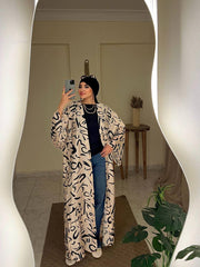 Long Printed Kimono _ 4