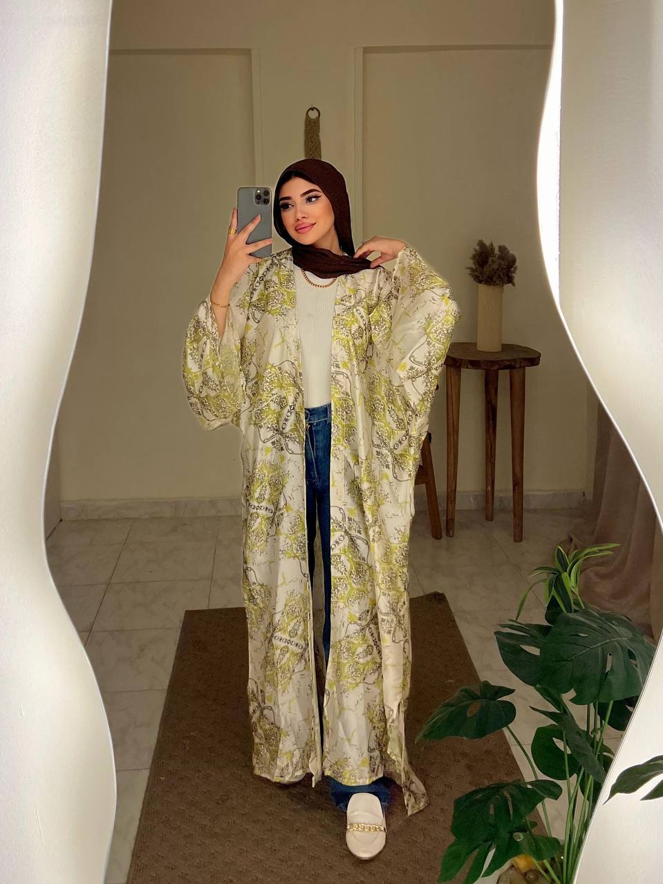 Long Printed Kimono _ 5
