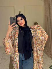 Long Printed Kimono _ 7