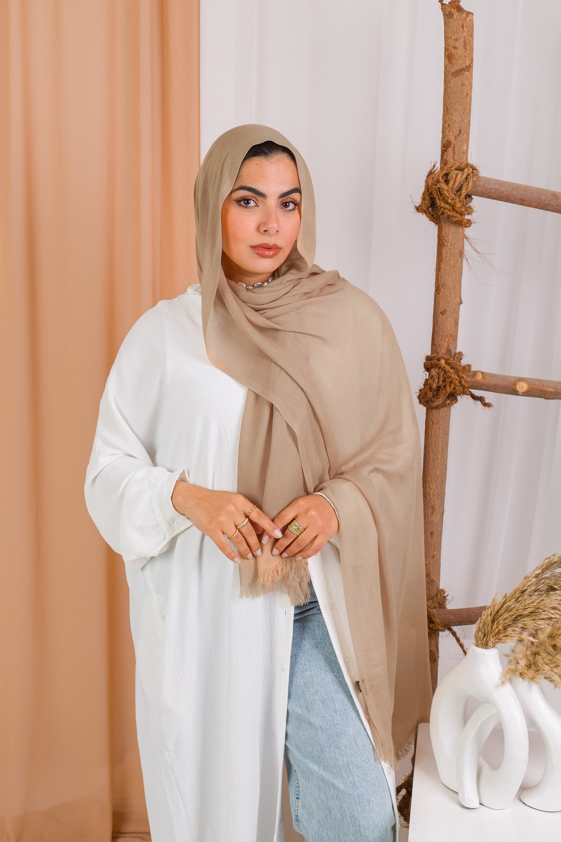 Breezy Linen Scarf